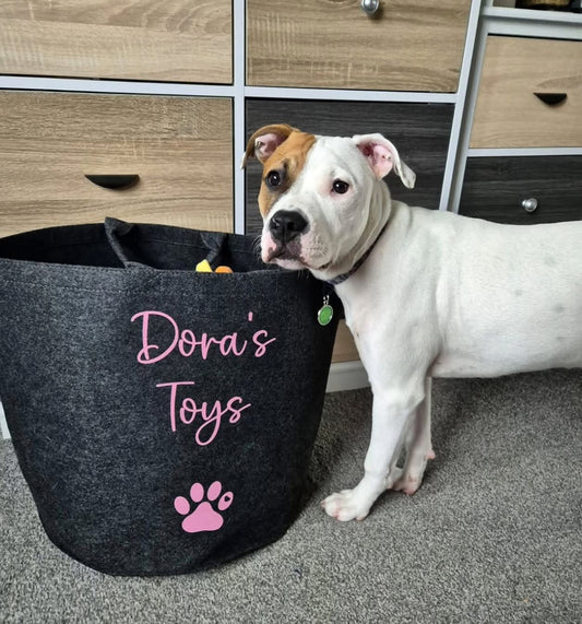Personalised Pet Toy Bag
