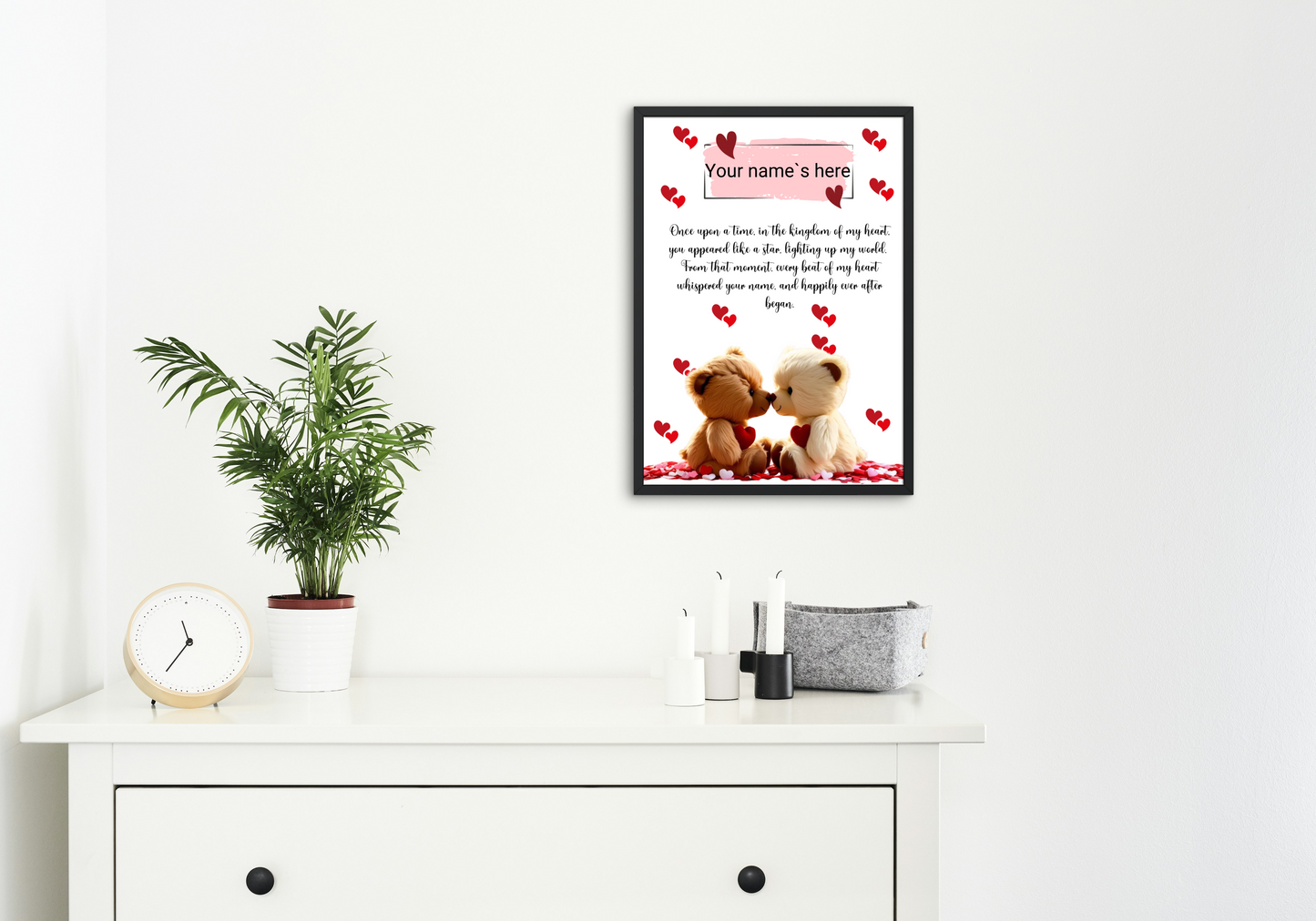 Personalised Valentine’s Love Letter